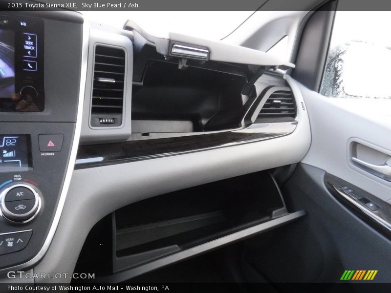 Sky Blue Pearl / Ash 2015 Toyota Sienna XLE