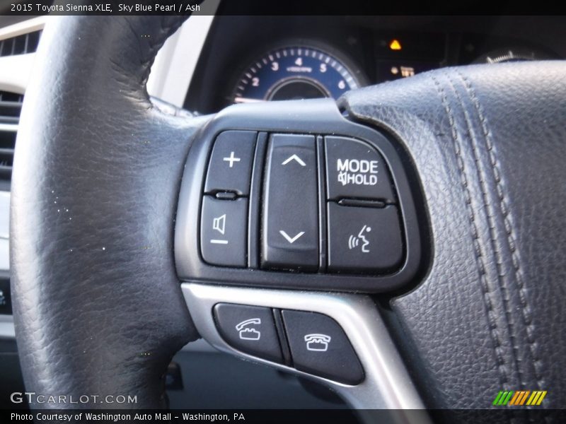 Sky Blue Pearl / Ash 2015 Toyota Sienna XLE