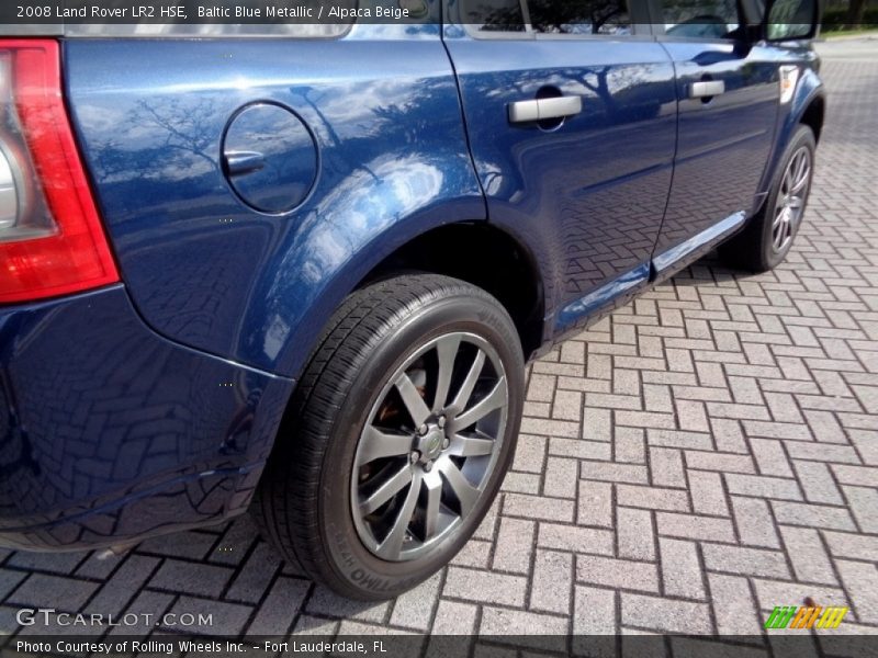 Baltic Blue Metallic / Alpaca Beige 2008 Land Rover LR2 HSE