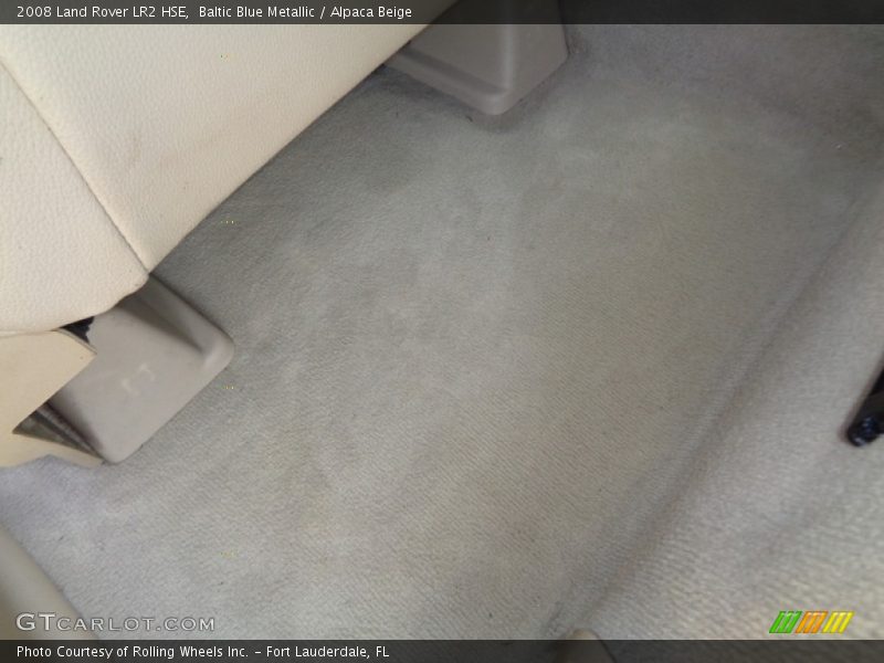 Baltic Blue Metallic / Alpaca Beige 2008 Land Rover LR2 HSE