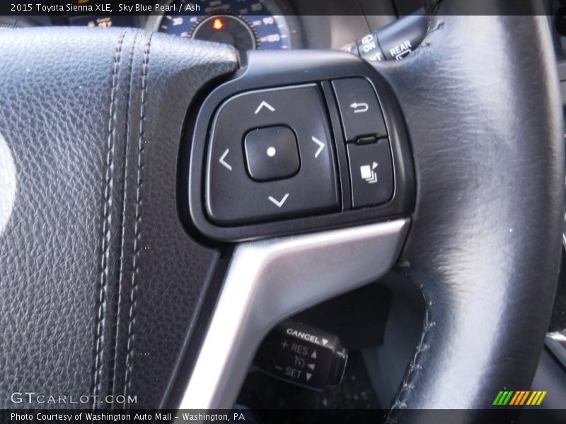 Sky Blue Pearl / Ash 2015 Toyota Sienna XLE