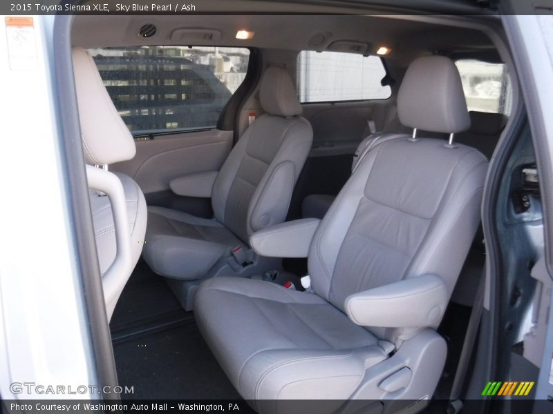 Sky Blue Pearl / Ash 2015 Toyota Sienna XLE