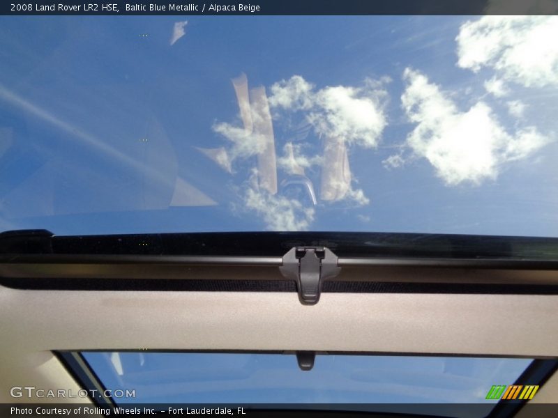 Baltic Blue Metallic / Alpaca Beige 2008 Land Rover LR2 HSE