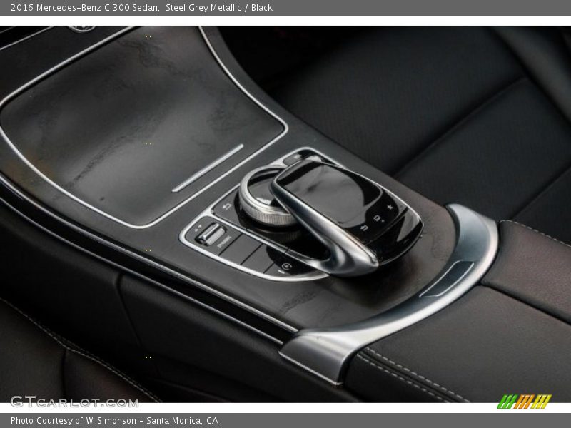 Steel Grey Metallic / Black 2016 Mercedes-Benz C 300 Sedan