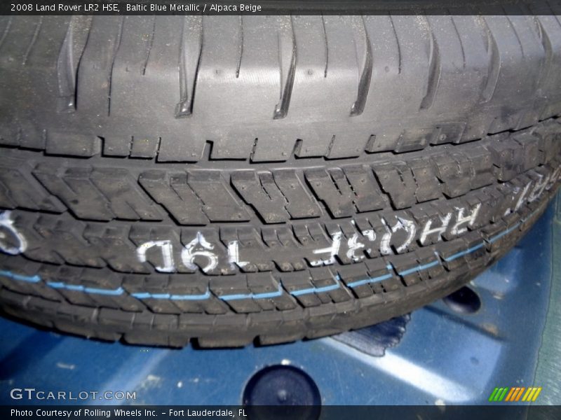 Baltic Blue Metallic / Alpaca Beige 2008 Land Rover LR2 HSE