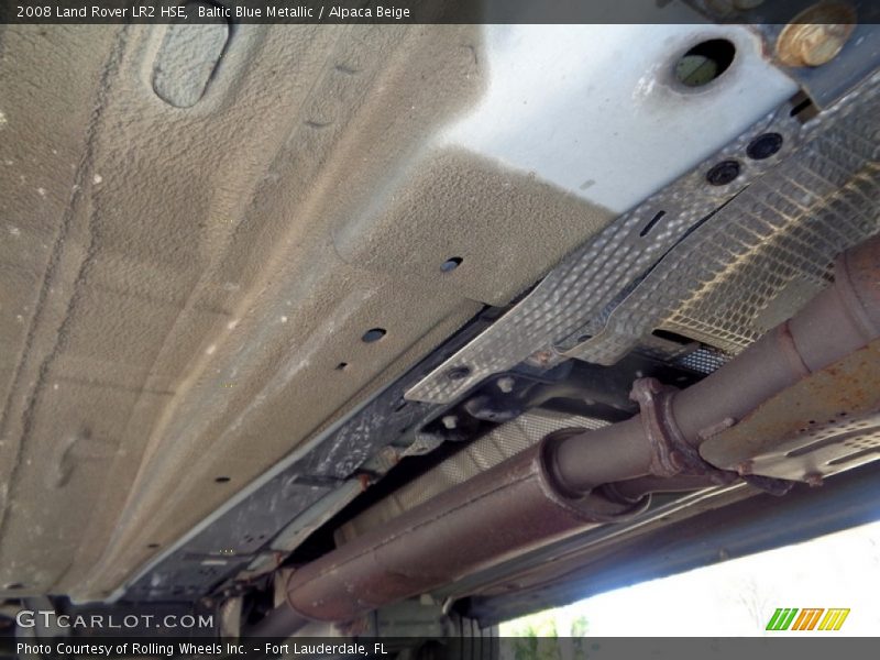 Baltic Blue Metallic / Alpaca Beige 2008 Land Rover LR2 HSE