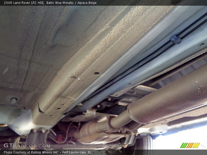 Baltic Blue Metallic / Alpaca Beige 2008 Land Rover LR2 HSE
