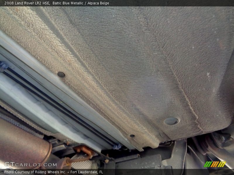 Baltic Blue Metallic / Alpaca Beige 2008 Land Rover LR2 HSE