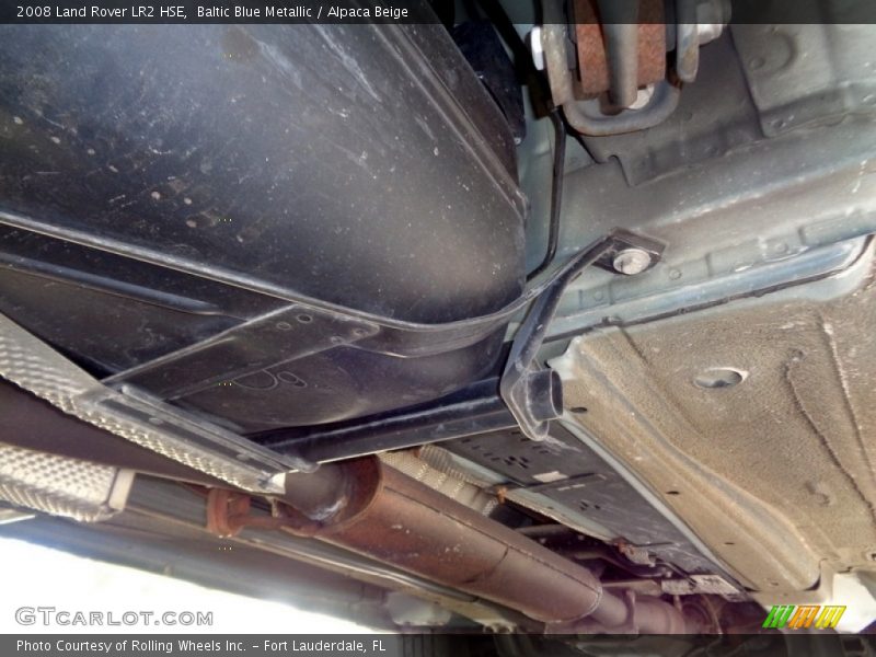 Baltic Blue Metallic / Alpaca Beige 2008 Land Rover LR2 HSE
