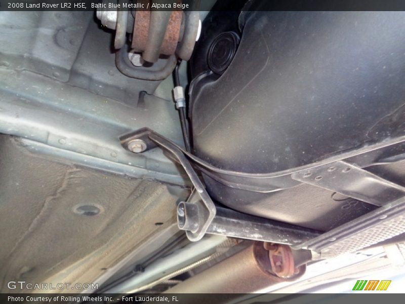 Baltic Blue Metallic / Alpaca Beige 2008 Land Rover LR2 HSE