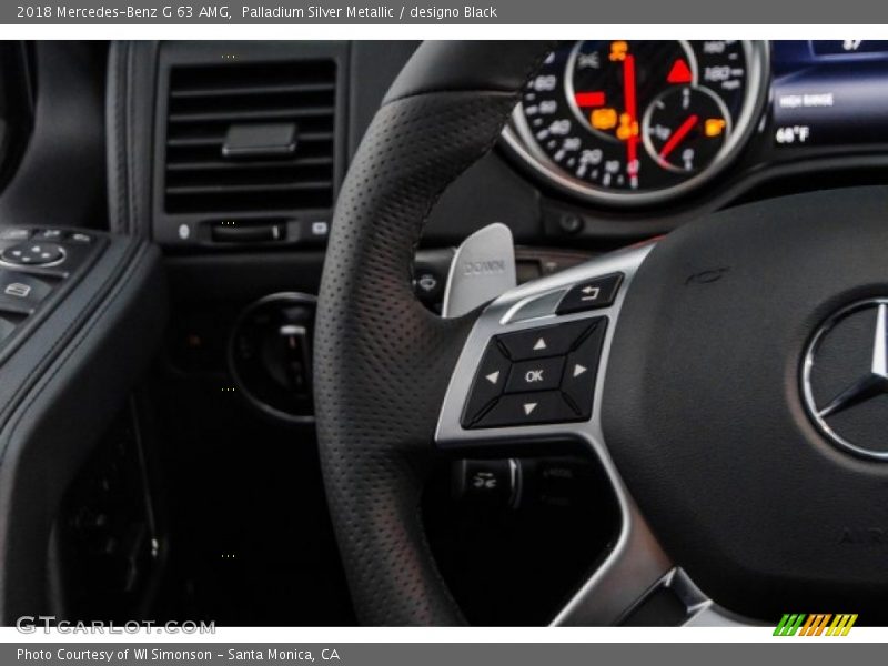 Controls of 2018 G 63 AMG
