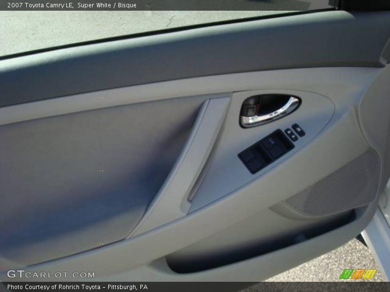 Super White / Bisque 2007 Toyota Camry LE