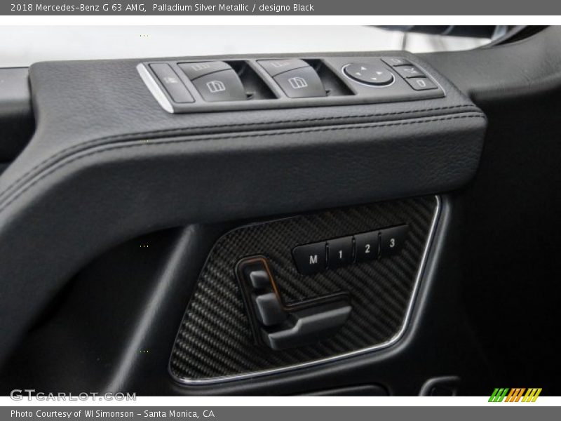 Controls of 2018 G 63 AMG