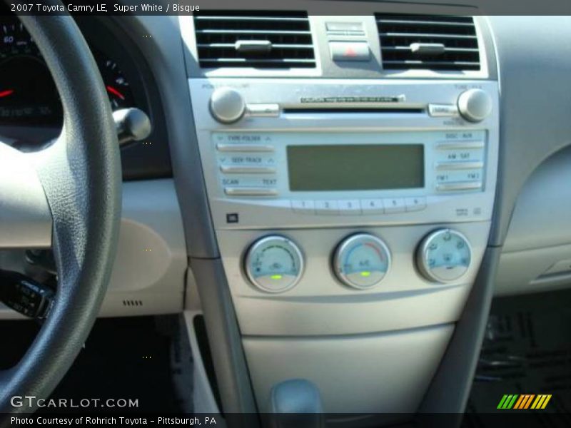 Super White / Bisque 2007 Toyota Camry LE
