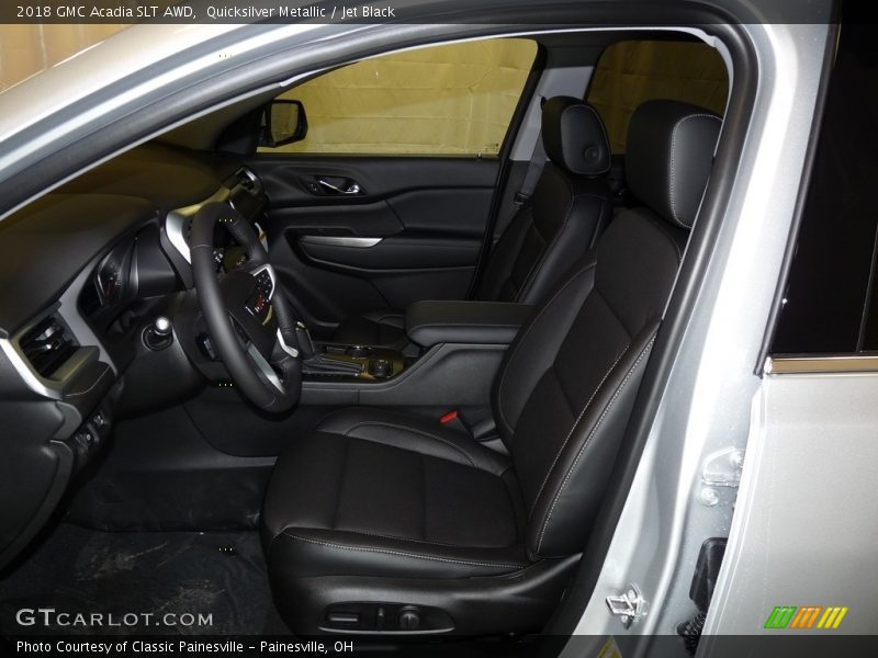 Quicksilver Metallic / Jet Black 2018 GMC Acadia SLT AWD