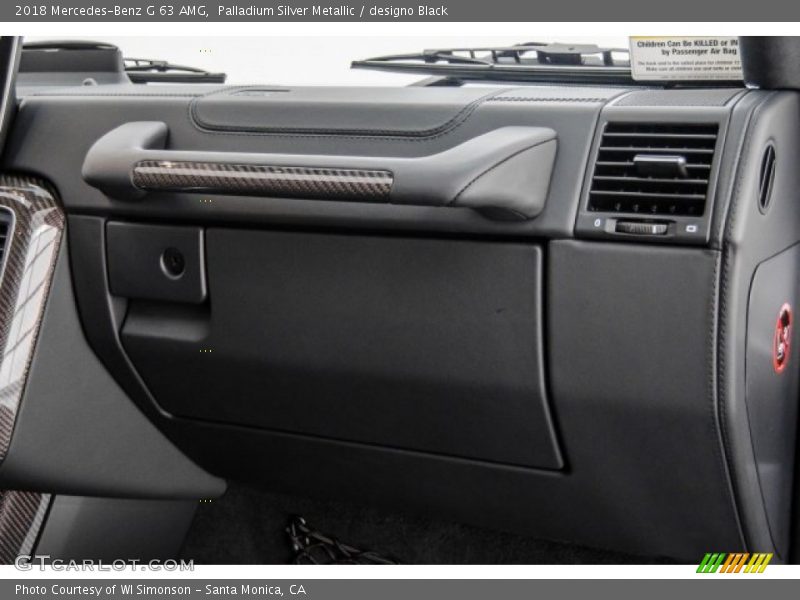 Controls of 2018 G 63 AMG