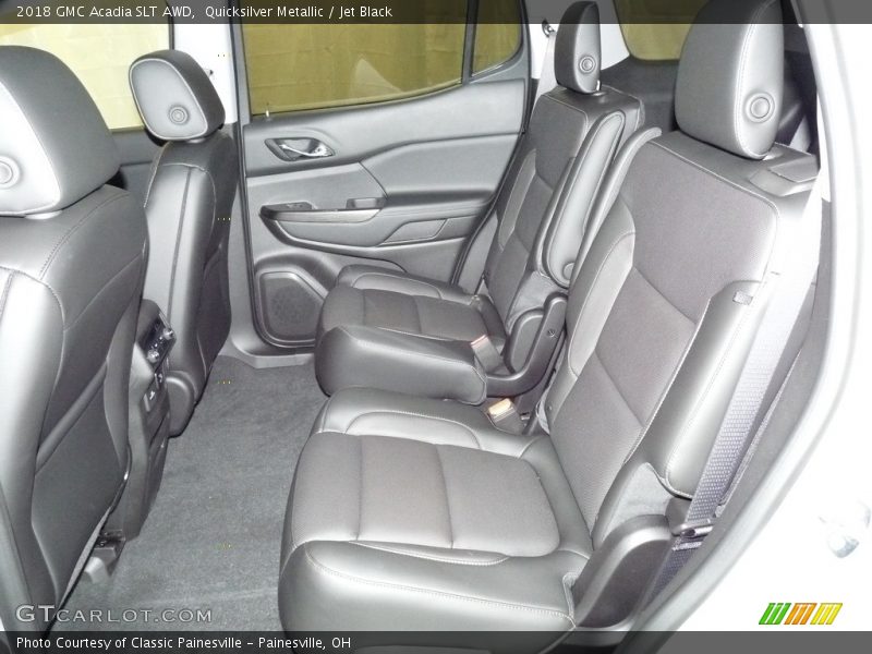 Quicksilver Metallic / Jet Black 2018 GMC Acadia SLT AWD