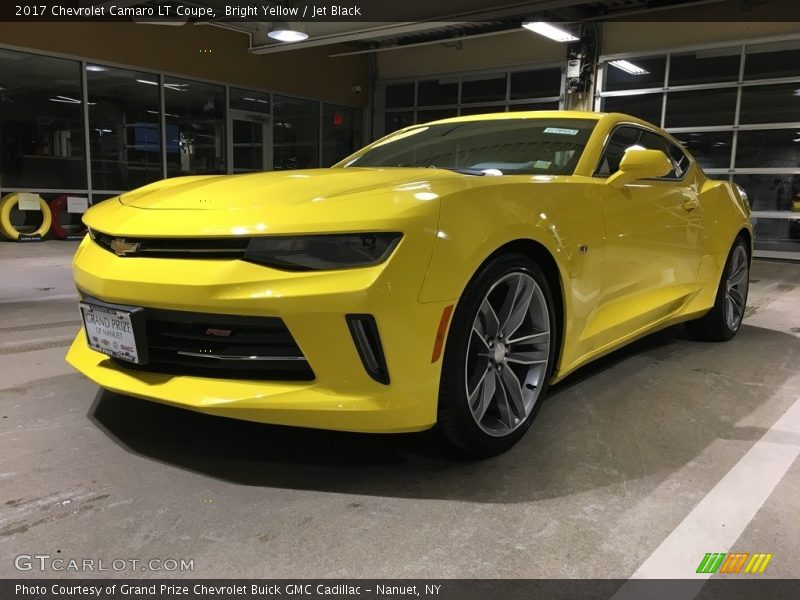 Bright Yellow / Jet Black 2017 Chevrolet Camaro LT Coupe