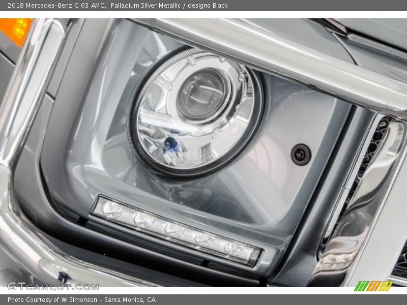 Palladium Silver Metallic / designo Black 2018 Mercedes-Benz G 63 AMG