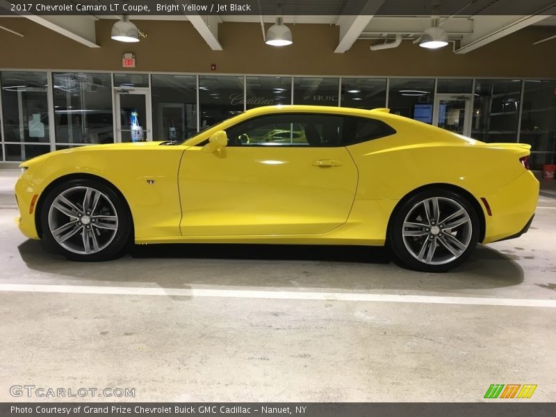 Bright Yellow / Jet Black 2017 Chevrolet Camaro LT Coupe