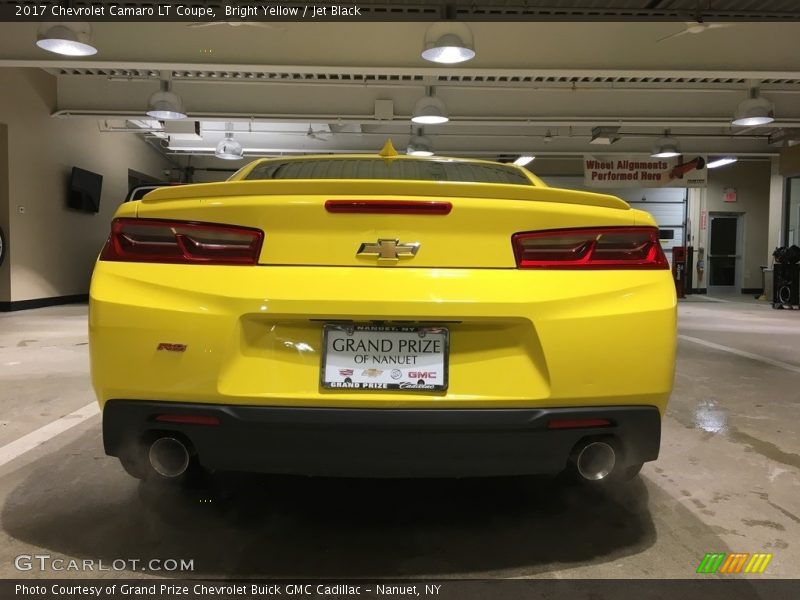 Bright Yellow / Jet Black 2017 Chevrolet Camaro LT Coupe