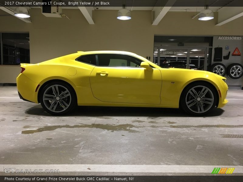Bright Yellow / Jet Black 2017 Chevrolet Camaro LT Coupe