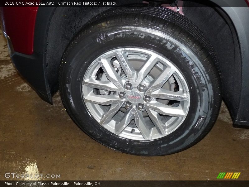 Crimson Red Tintcoat / Jet Black 2018 GMC Acadia SLE AWD