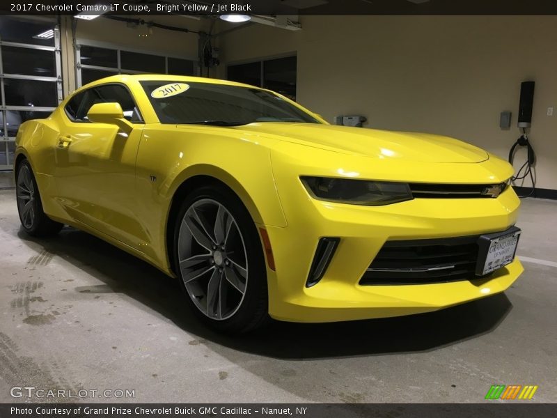 Bright Yellow / Jet Black 2017 Chevrolet Camaro LT Coupe