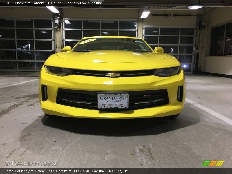 Bright Yellow / Jet Black 2017 Chevrolet Camaro LT Coupe