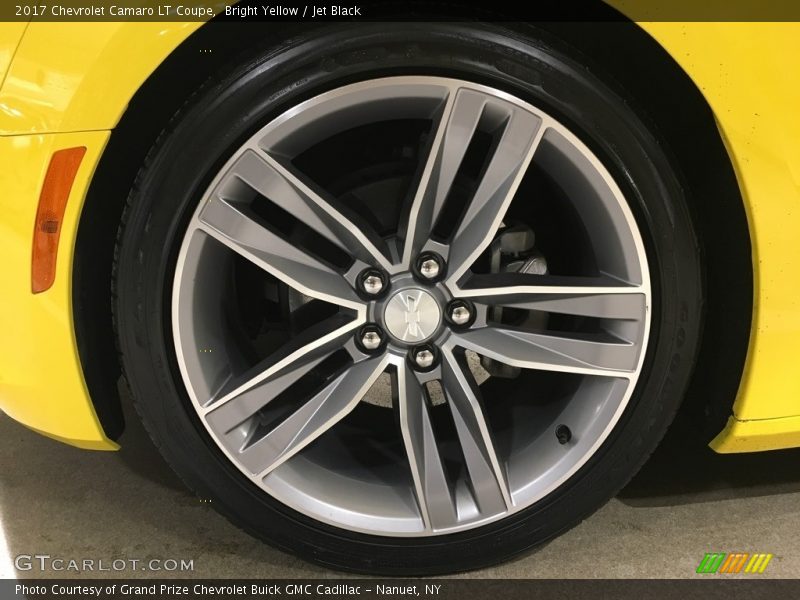 Bright Yellow / Jet Black 2017 Chevrolet Camaro LT Coupe