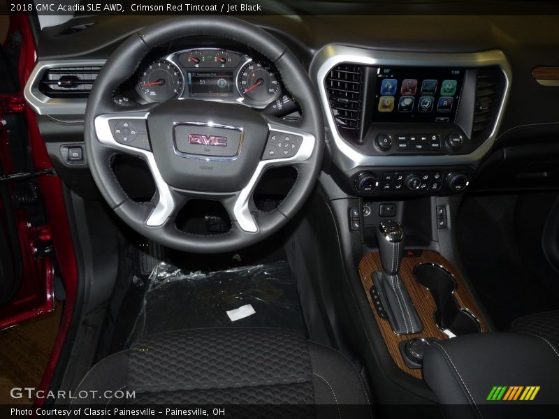 Crimson Red Tintcoat / Jet Black 2018 GMC Acadia SLE AWD