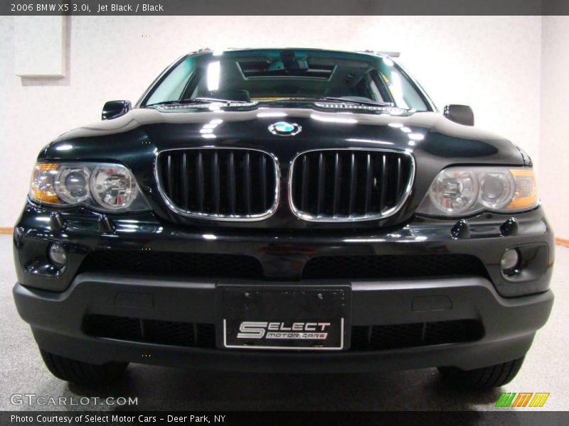Jet Black / Black 2006 BMW X5 3.0i