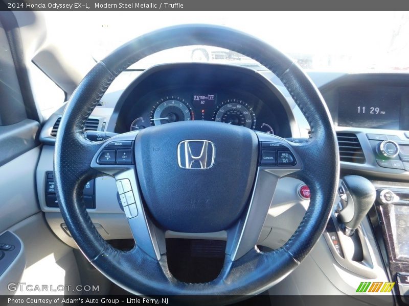 Modern Steel Metallic / Truffle 2014 Honda Odyssey EX-L