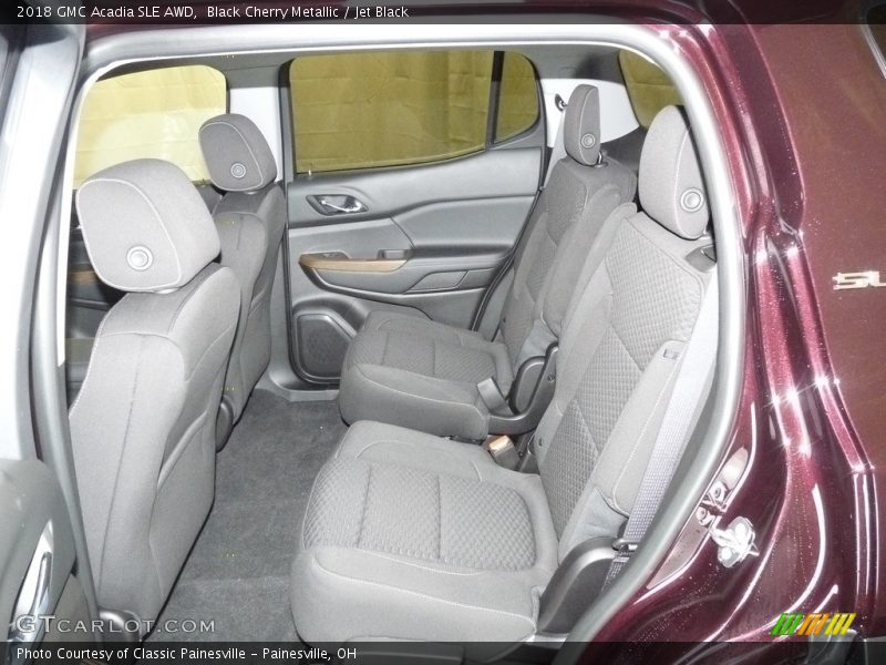 Black Cherry Metallic / Jet Black 2018 GMC Acadia SLE AWD