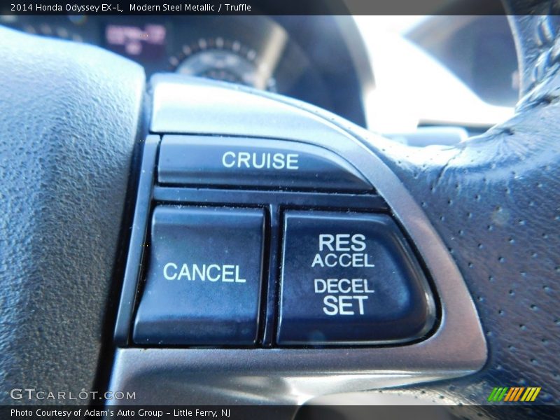 Modern Steel Metallic / Truffle 2014 Honda Odyssey EX-L