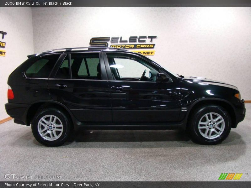 Jet Black / Black 2006 BMW X5 3.0i