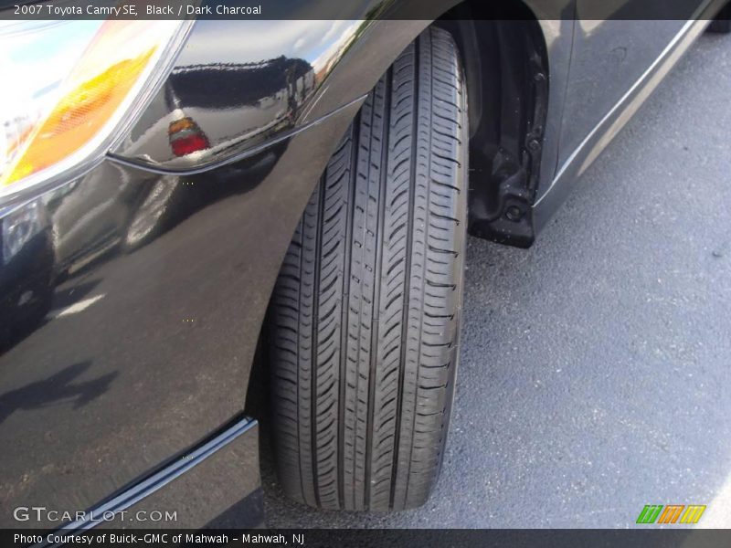 Black / Dark Charcoal 2007 Toyota Camry SE