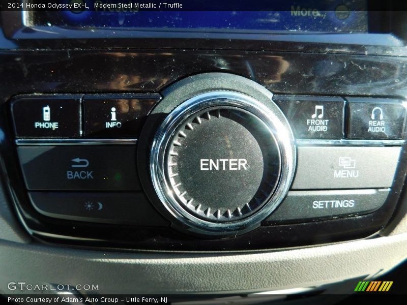 Modern Steel Metallic / Truffle 2014 Honda Odyssey EX-L
