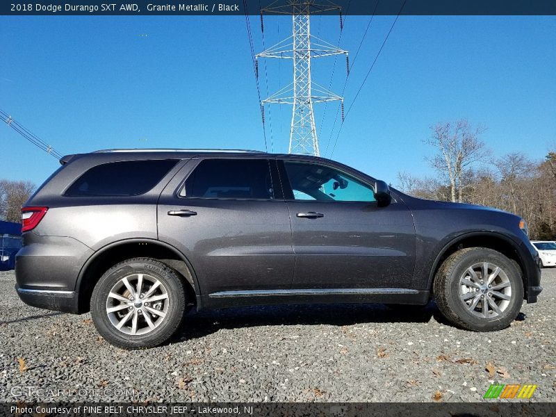 Granite Metallic / Black 2018 Dodge Durango SXT AWD