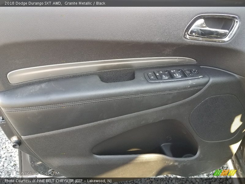 Granite Metallic / Black 2018 Dodge Durango SXT AWD