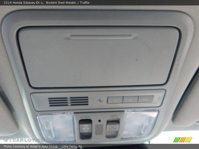 Modern Steel Metallic / Truffle 2014 Honda Odyssey EX-L