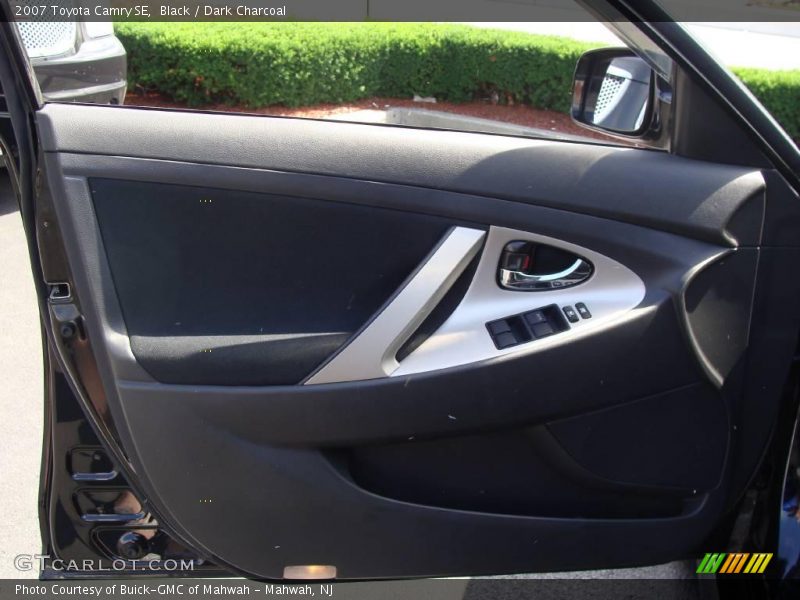 Black / Dark Charcoal 2007 Toyota Camry SE