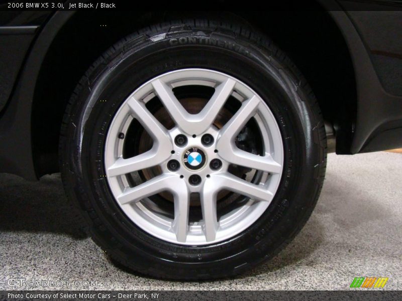 Jet Black / Black 2006 BMW X5 3.0i