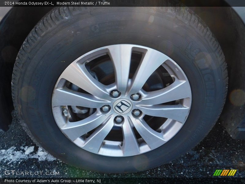 Modern Steel Metallic / Truffle 2014 Honda Odyssey EX-L
