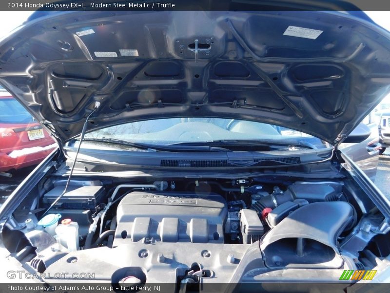Modern Steel Metallic / Truffle 2014 Honda Odyssey EX-L