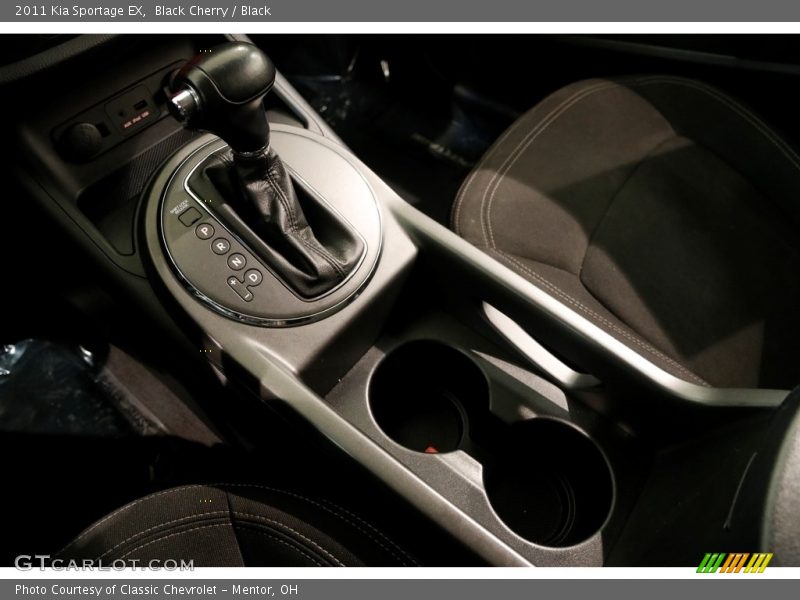 Black Cherry / Black 2011 Kia Sportage EX