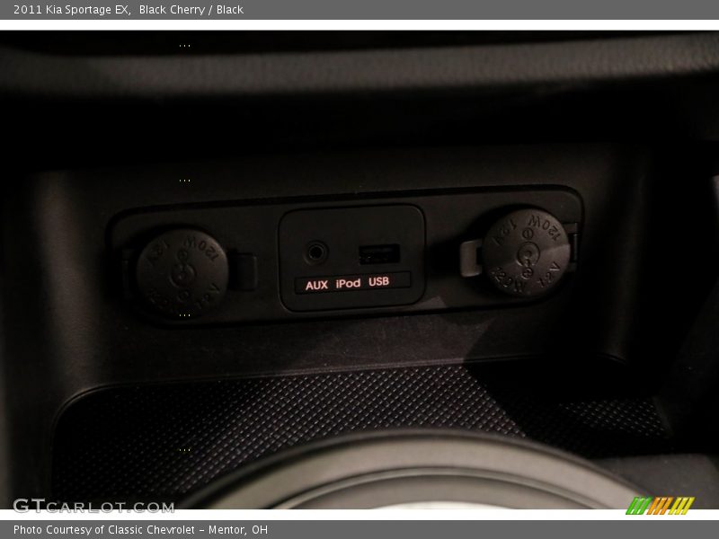 Black Cherry / Black 2011 Kia Sportage EX