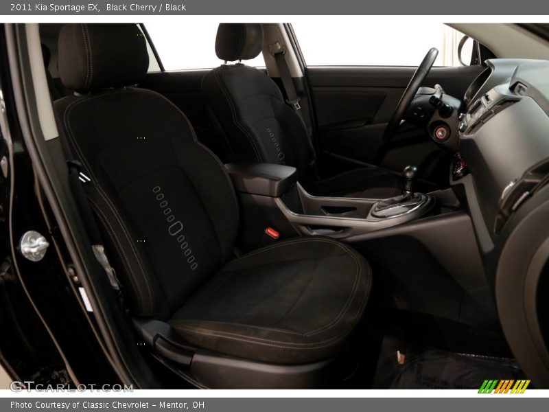 Black Cherry / Black 2011 Kia Sportage EX