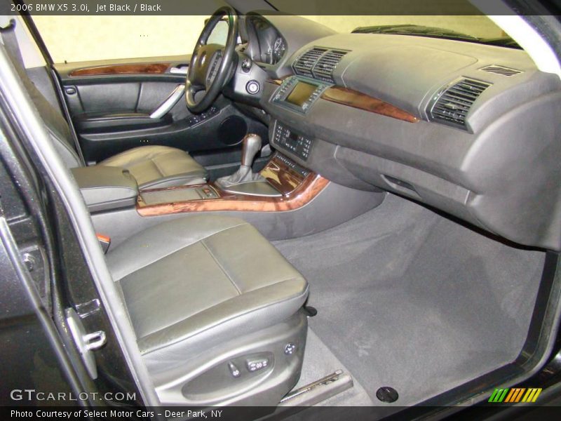 Jet Black / Black 2006 BMW X5 3.0i