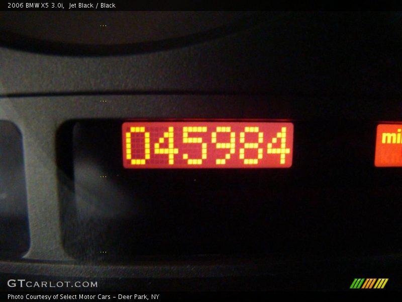 Jet Black / Black 2006 BMW X5 3.0i